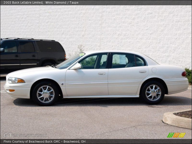 White Diamond / Taupe 2003 Buick LeSabre Limited