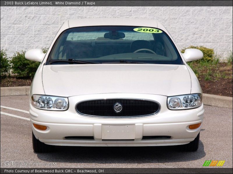 White Diamond / Taupe 2003 Buick LeSabre Limited