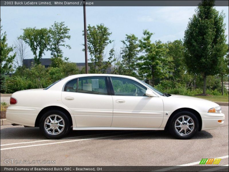 White Diamond / Taupe 2003 Buick LeSabre Limited