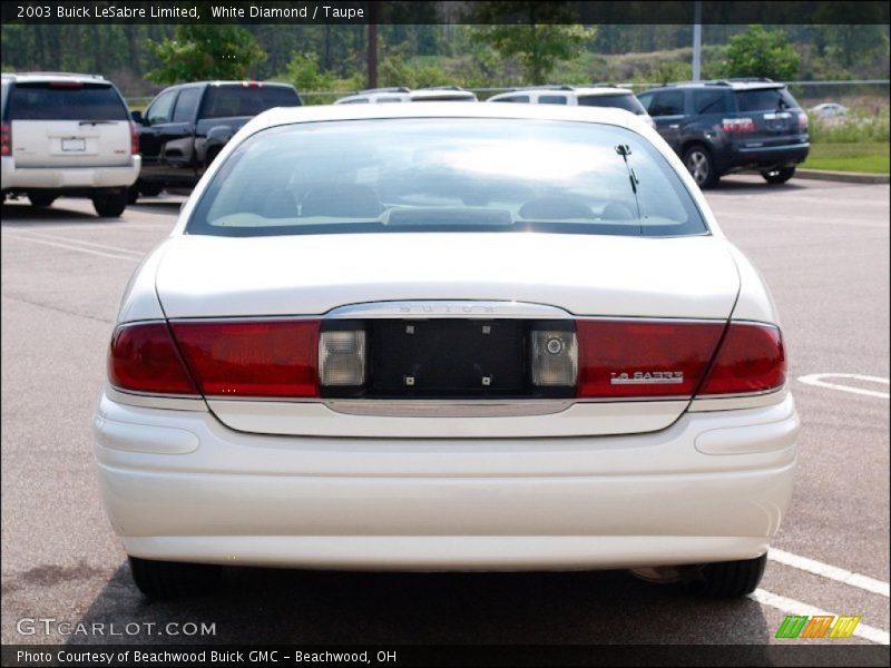 White Diamond / Taupe 2003 Buick LeSabre Limited