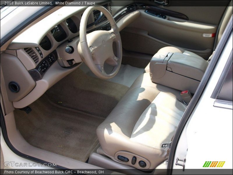 White Diamond / Taupe 2003 Buick LeSabre Limited