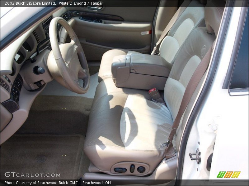 White Diamond / Taupe 2003 Buick LeSabre Limited