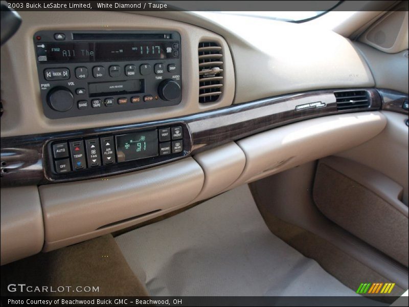 White Diamond / Taupe 2003 Buick LeSabre Limited