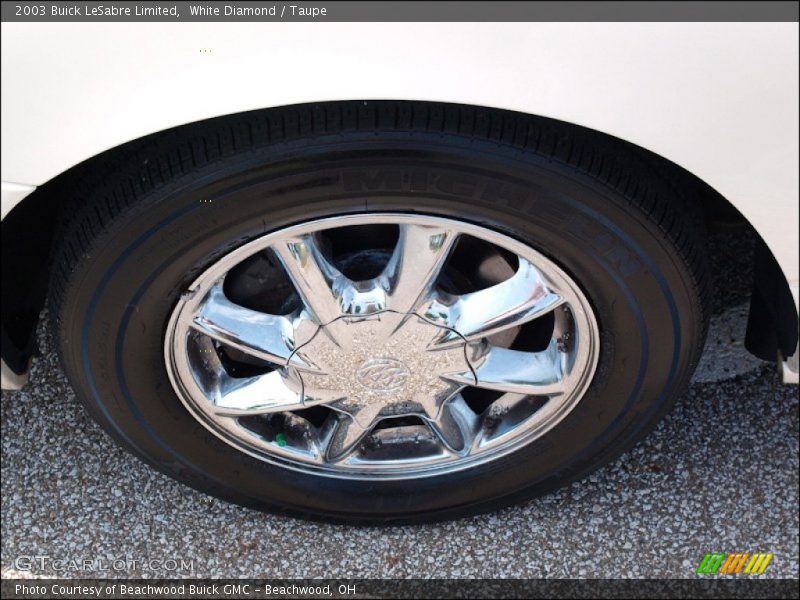 White Diamond / Taupe 2003 Buick LeSabre Limited