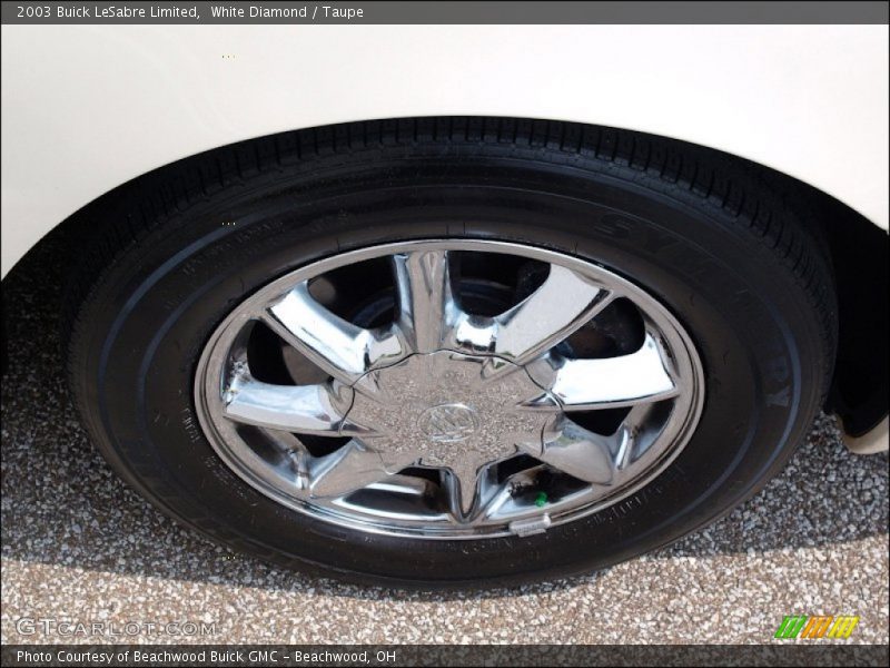 White Diamond / Taupe 2003 Buick LeSabre Limited