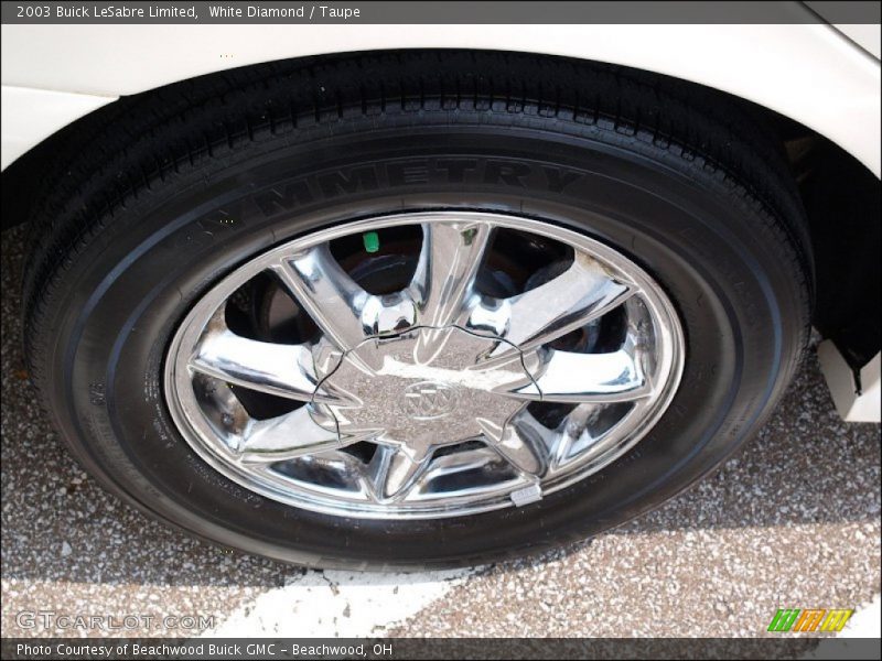 White Diamond / Taupe 2003 Buick LeSabre Limited