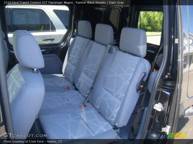 Panther Black Metallic / Dark Gray 2010 Ford Transit Connect XLT Passenger Wagon
