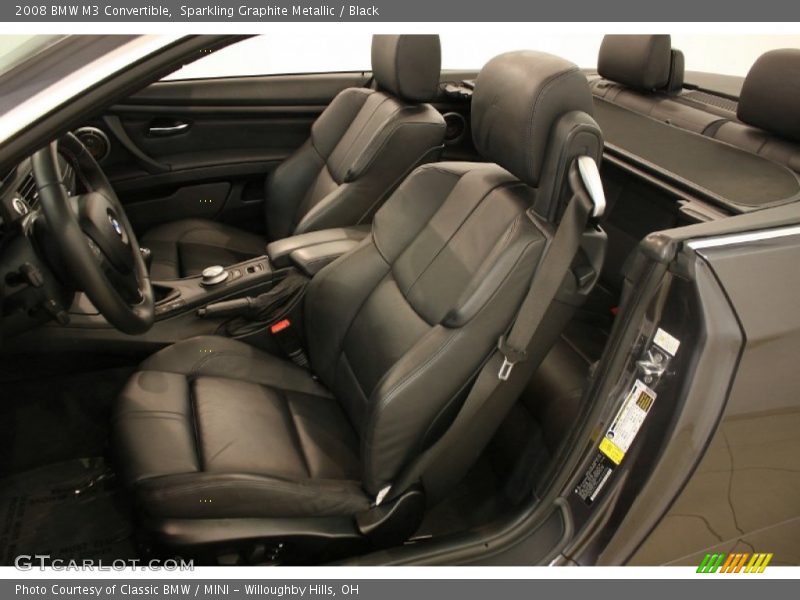  2008 M3 Convertible Black Interior