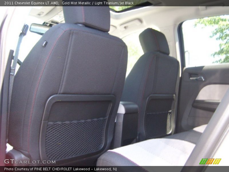 Gold Mist Metallic / Light Titanium/Jet Black 2011 Chevrolet Equinox LT AWD
