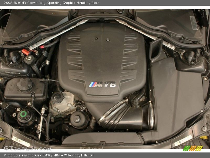  2008 M3 Convertible Engine - 4.0 Liter DOHC 32-Valve VVT V8