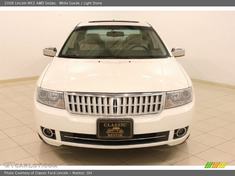 White Suede / Light Stone 2008 Lincoln MKZ AWD Sedan