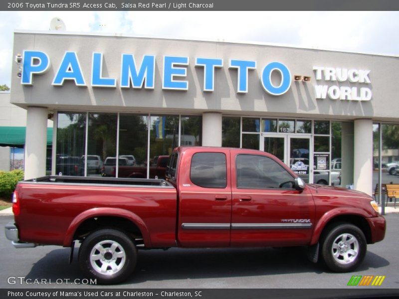 Salsa Red Pearl / Light Charcoal 2006 Toyota Tundra SR5 Access Cab