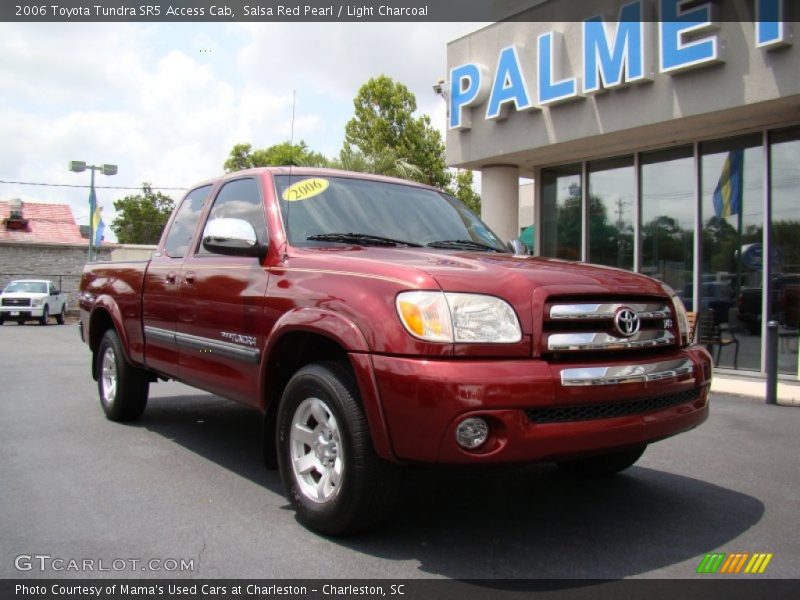 Salsa Red Pearl / Light Charcoal 2006 Toyota Tundra SR5 Access Cab