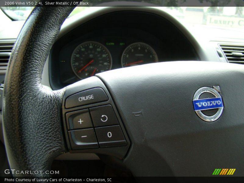 Silver Metallic / Off Black 2006 Volvo V50 2.4i