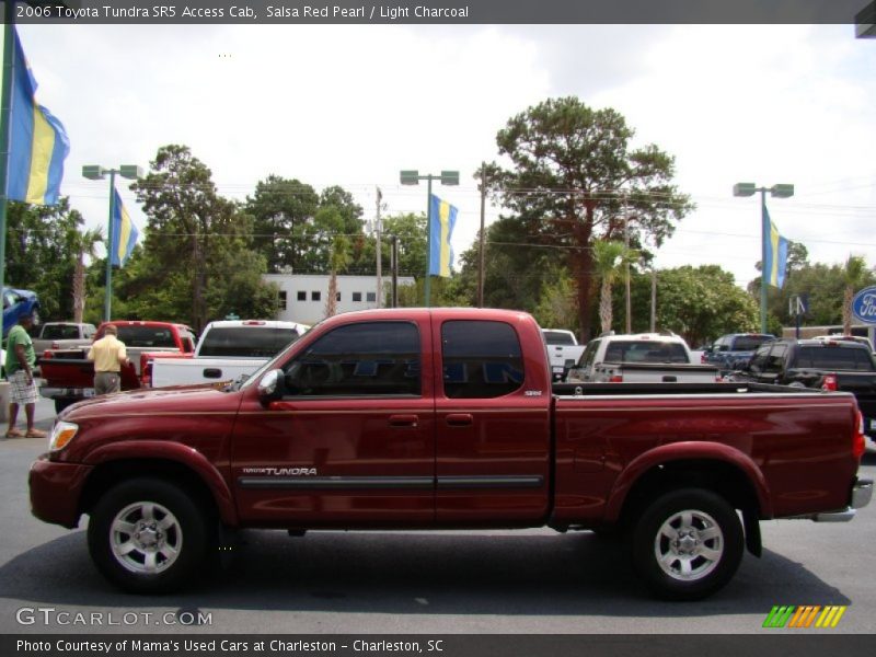 Salsa Red Pearl / Light Charcoal 2006 Toyota Tundra SR5 Access Cab