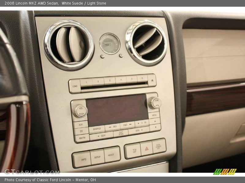 White Suede / Light Stone 2008 Lincoln MKZ AWD Sedan