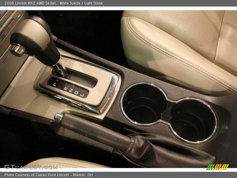White Suede / Light Stone 2008 Lincoln MKZ AWD Sedan