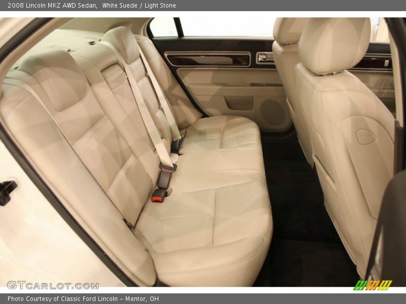 White Suede / Light Stone 2008 Lincoln MKZ AWD Sedan