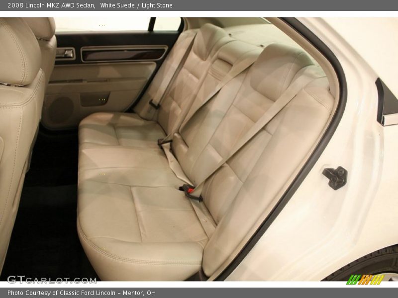 White Suede / Light Stone 2008 Lincoln MKZ AWD Sedan