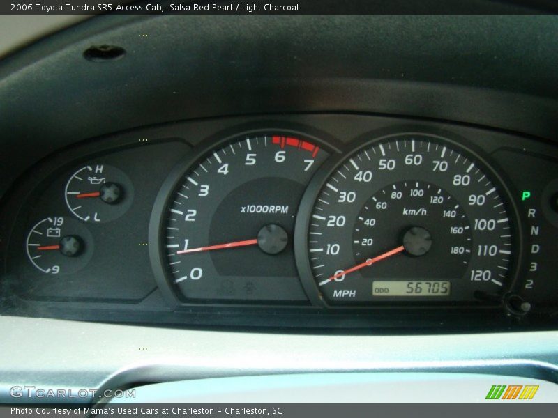 Salsa Red Pearl / Light Charcoal 2006 Toyota Tundra SR5 Access Cab