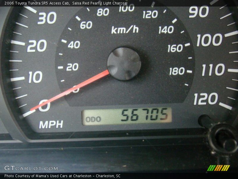 Salsa Red Pearl / Light Charcoal 2006 Toyota Tundra SR5 Access Cab