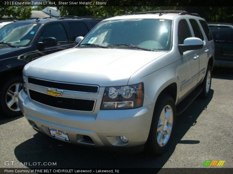 Sheer Silver Metallic / Ebony 2011 Chevrolet Tahoe LT 4x4