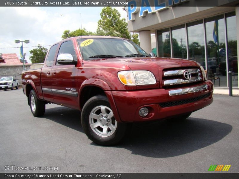 Salsa Red Pearl / Light Charcoal 2006 Toyota Tundra SR5 Access Cab