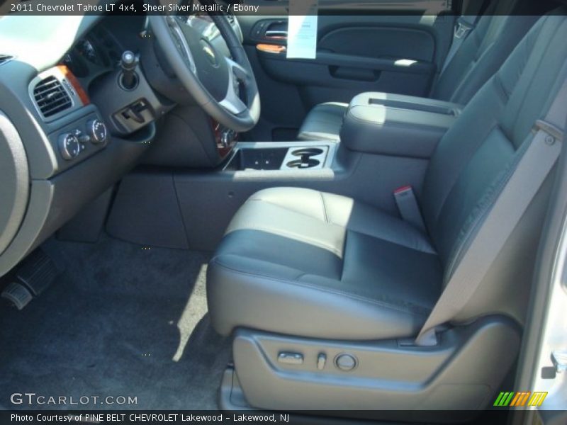 Sheer Silver Metallic / Ebony 2011 Chevrolet Tahoe LT 4x4