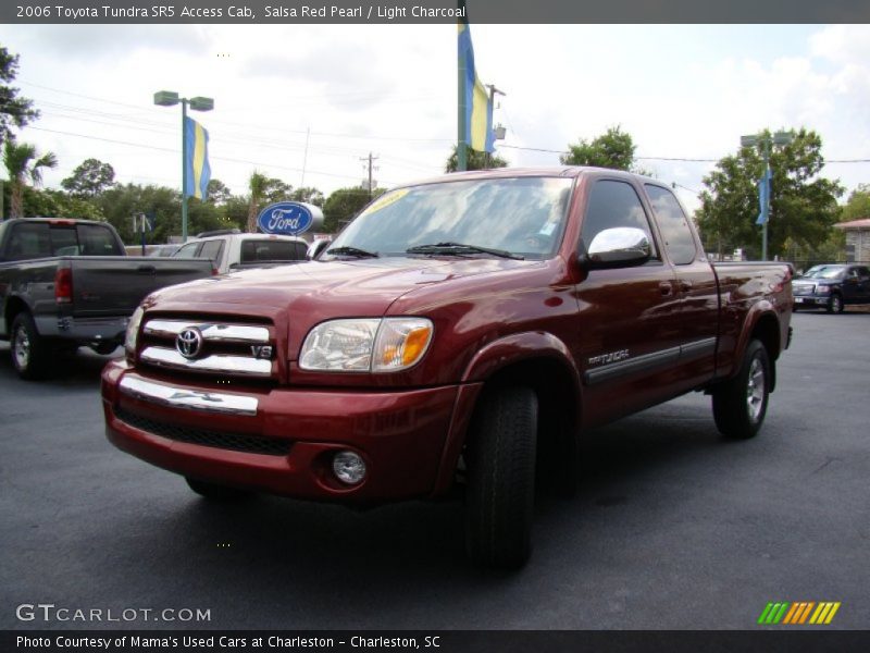 Salsa Red Pearl / Light Charcoal 2006 Toyota Tundra SR5 Access Cab