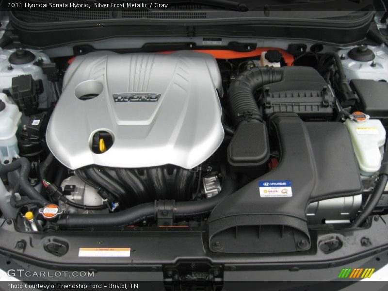  2011 Sonata Hybrid Engine - 2.4 Liter h DOHC 16-Valve D-CVVT 4 Cylinder Gasoline/Electric Hybrid