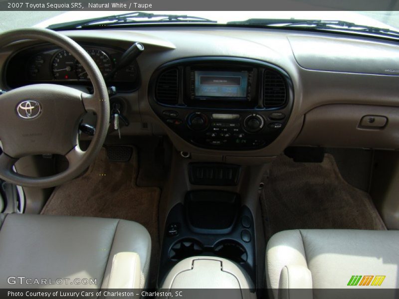 Natural White / Taupe 2007 Toyota Sequoia SR5