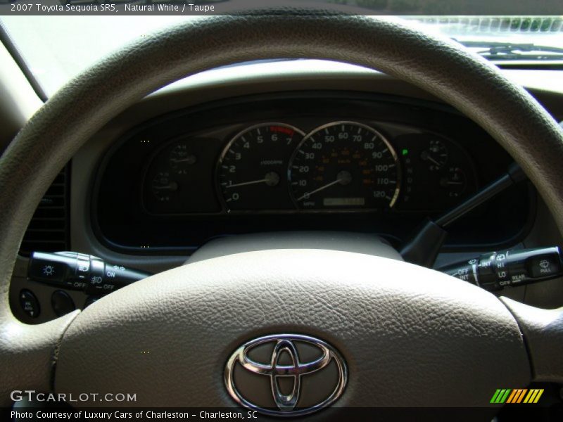 Natural White / Taupe 2007 Toyota Sequoia SR5