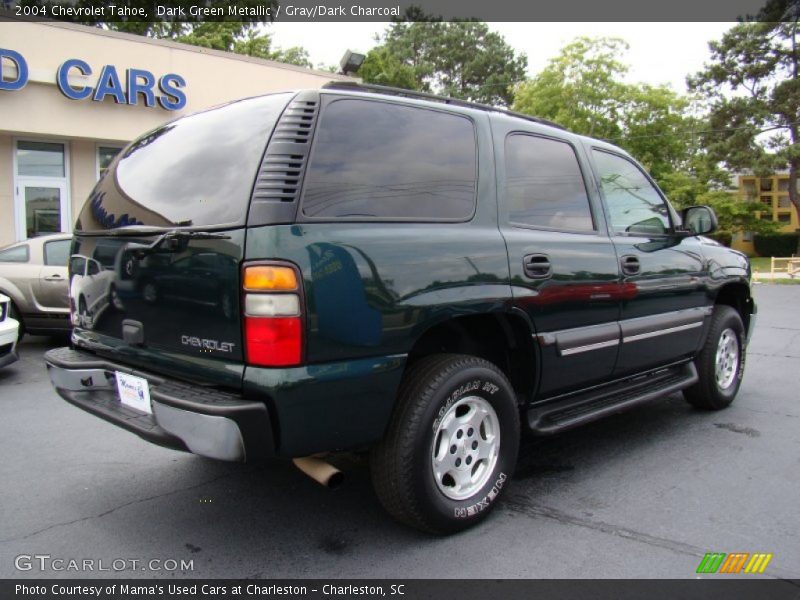 Dark Green Metallic / Gray/Dark Charcoal 2004 Chevrolet Tahoe