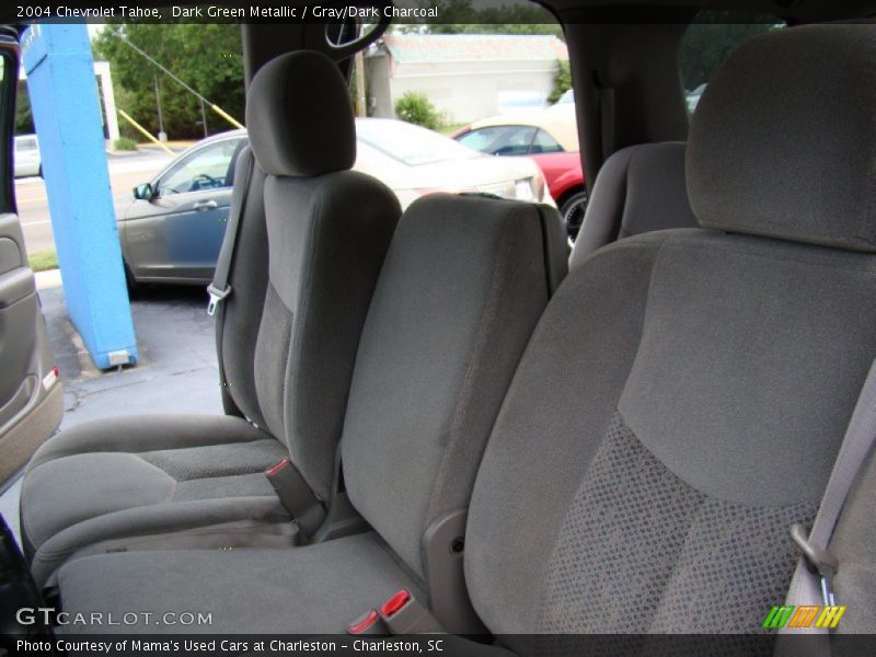 Dark Green Metallic / Gray/Dark Charcoal 2004 Chevrolet Tahoe