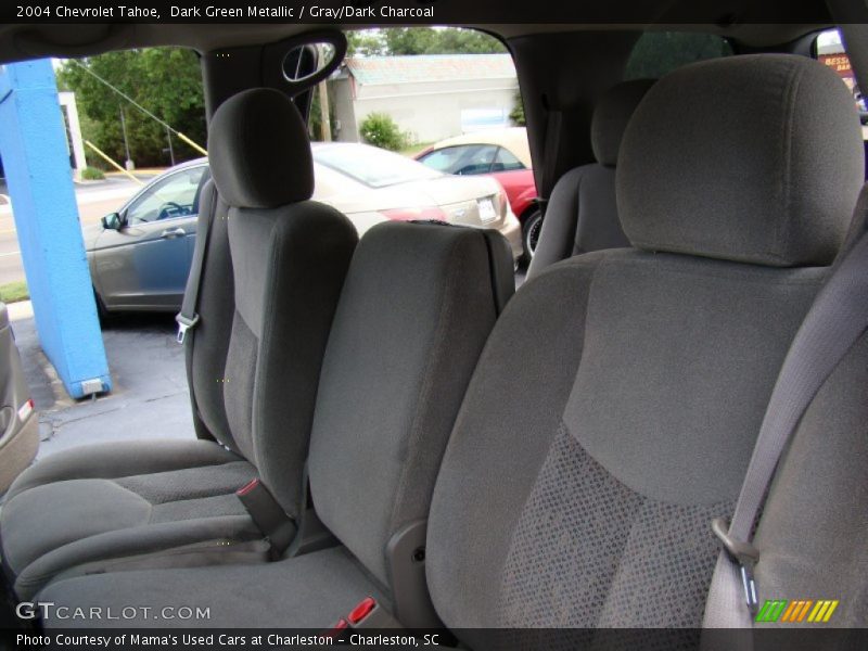 Dark Green Metallic / Gray/Dark Charcoal 2004 Chevrolet Tahoe