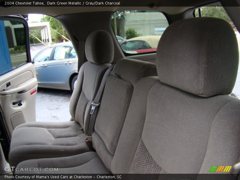 Dark Green Metallic / Gray/Dark Charcoal 2004 Chevrolet Tahoe