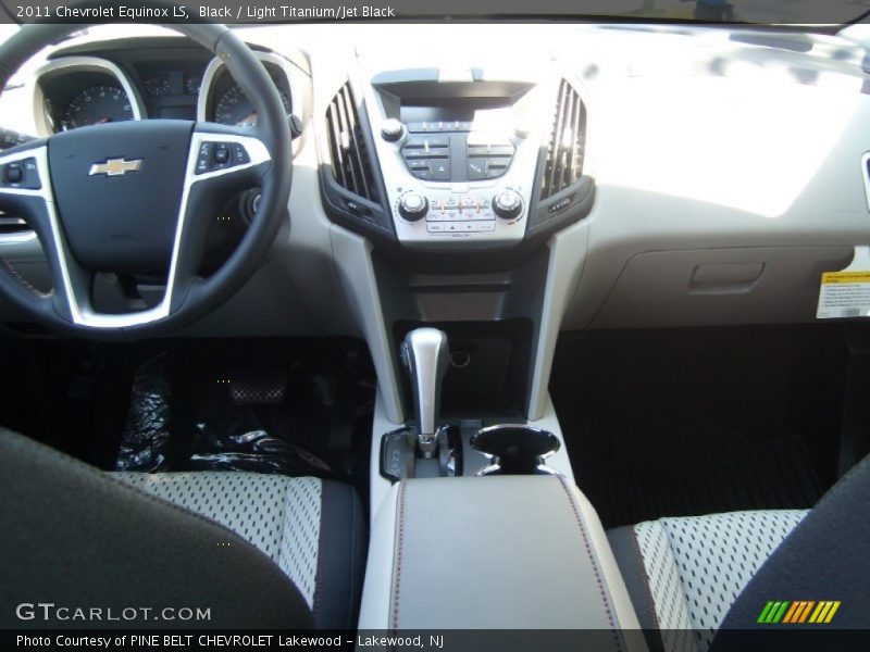 Black / Light Titanium/Jet Black 2011 Chevrolet Equinox LS
