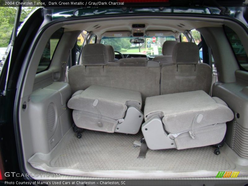Dark Green Metallic / Gray/Dark Charcoal 2004 Chevrolet Tahoe