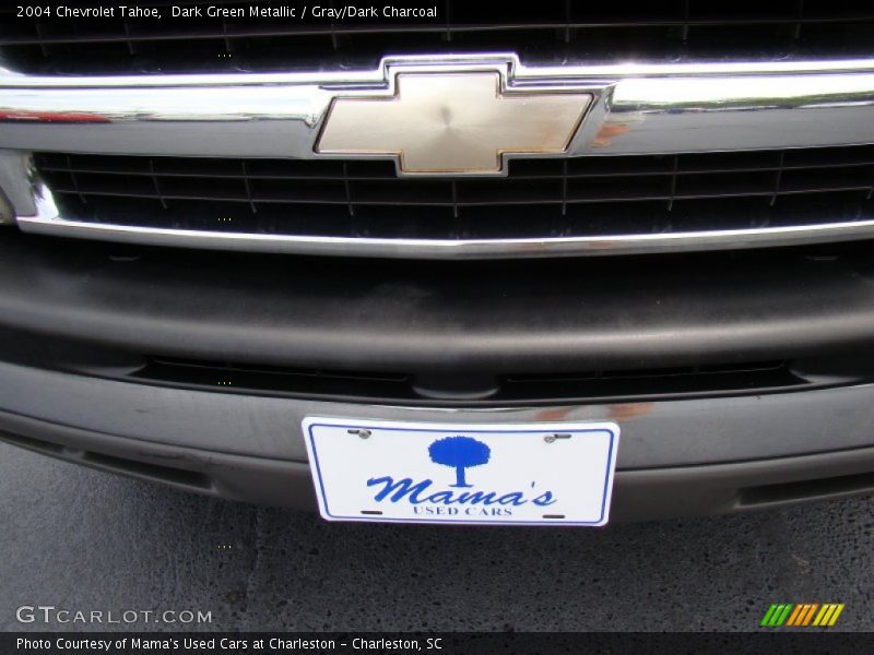 Dark Green Metallic / Gray/Dark Charcoal 2004 Chevrolet Tahoe