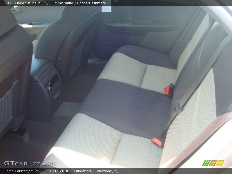 Summit White / Cocoa/Cashmere 2012 Chevrolet Malibu LS