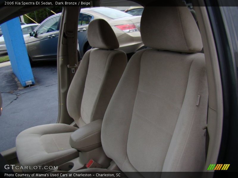 Dark Bronze / Beige 2006 Kia Spectra EX Sedan