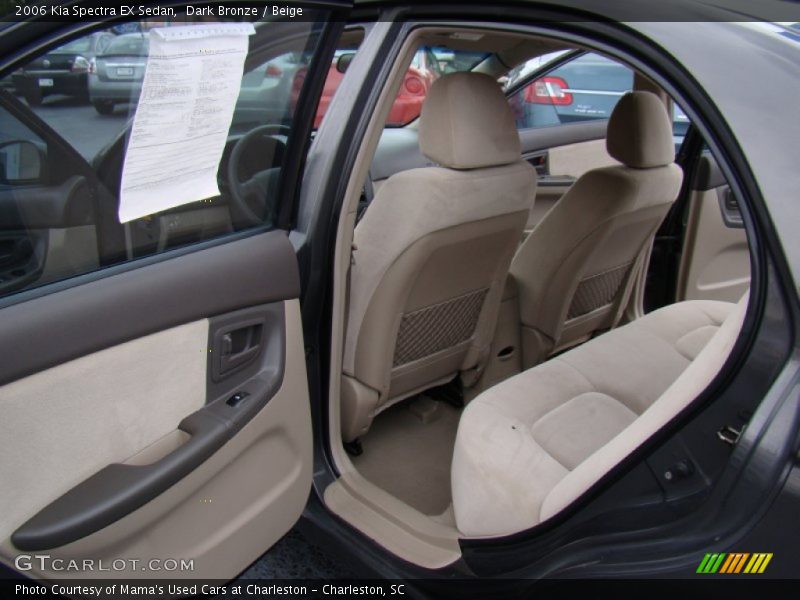 Dark Bronze / Beige 2006 Kia Spectra EX Sedan