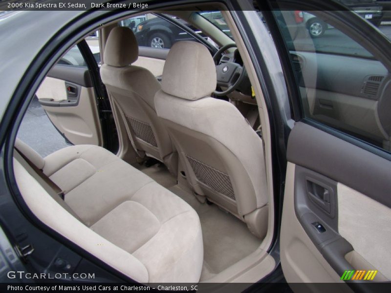 Dark Bronze / Beige 2006 Kia Spectra EX Sedan