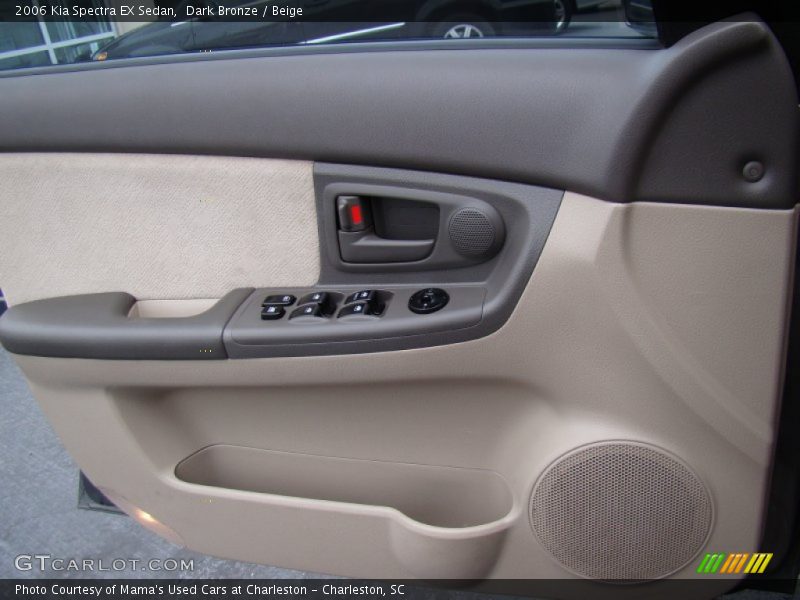 Dark Bronze / Beige 2006 Kia Spectra EX Sedan