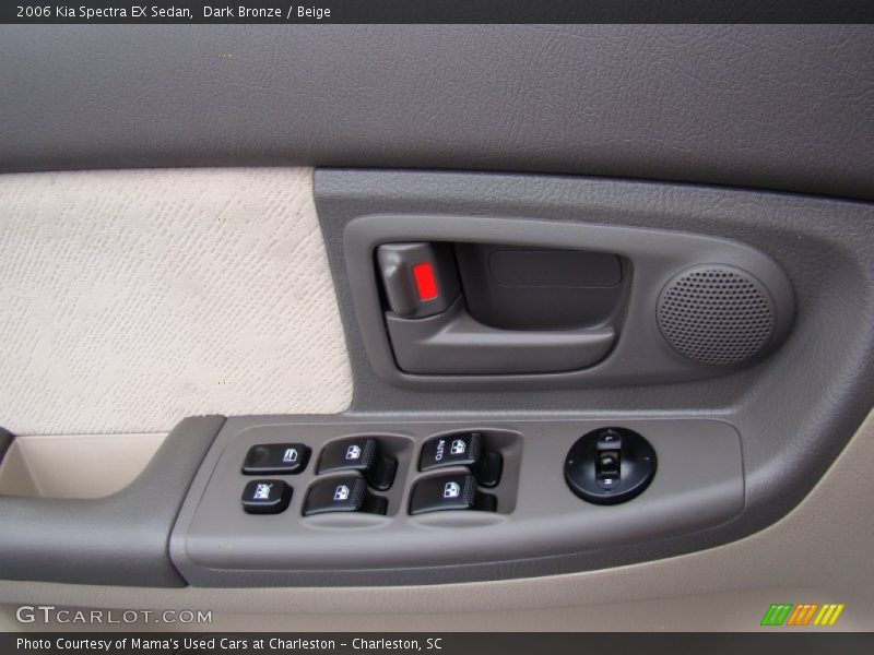 Dark Bronze / Beige 2006 Kia Spectra EX Sedan
