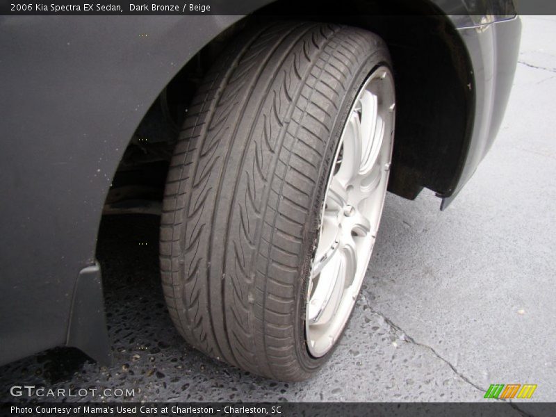 Dark Bronze / Beige 2006 Kia Spectra EX Sedan