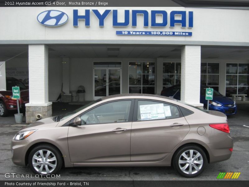  2012 Accent GLS 4 Door Mocha Bronze