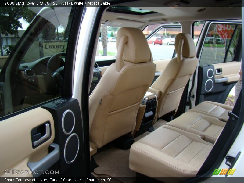Alaska White / Alpaca Beige 2008 Land Rover LR3 V8 HSE