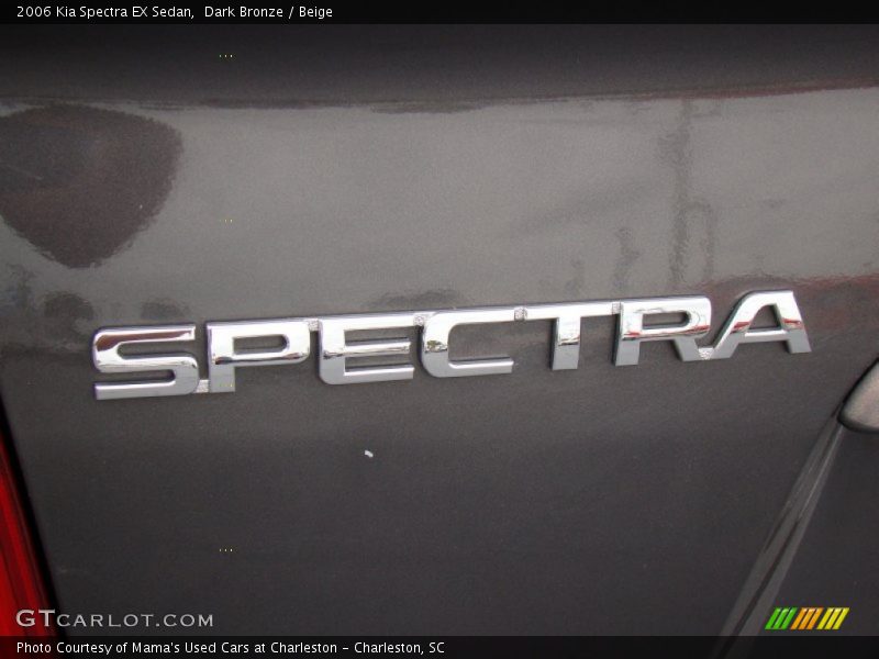 Dark Bronze / Beige 2006 Kia Spectra EX Sedan