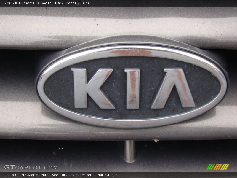 Dark Bronze / Beige 2006 Kia Spectra EX Sedan